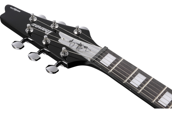 Ibanez PSM10-BK Paul Stanley Signature Gitaar Zwart image 9