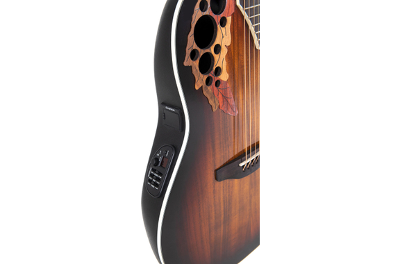 Ovation Celebrity Elite Plus CE48P Super Shallow Koa Burst image 9