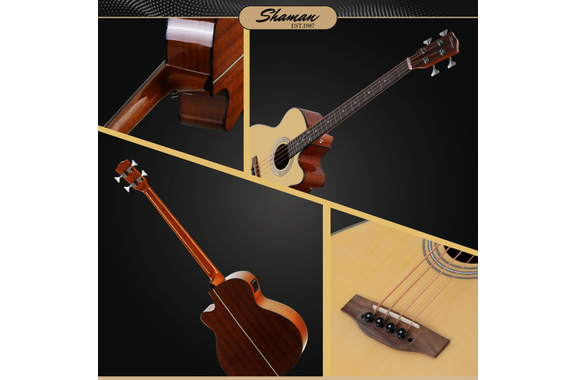 Shaman AB4-50CE-NT Basse Acoustique Naturelle image 9
