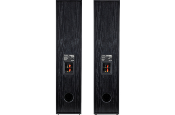 McGrey HTS-65320 BK Pareja de Altavoces de Pie HiFi negros 2x 80W RMS image 9
