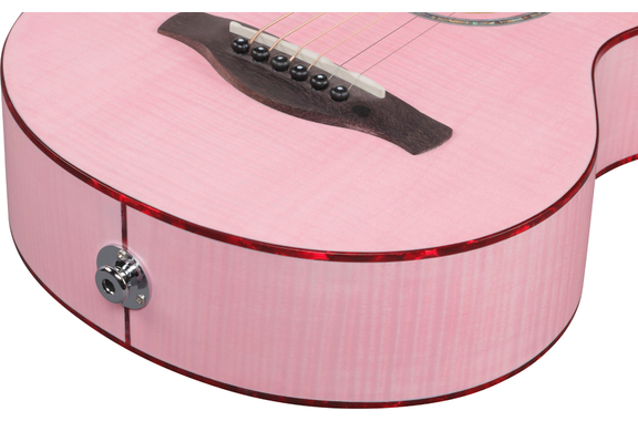 Ibanez EWP17M2E-SMO Piccolo Gitarre Strawberry Milk Open Pore image 9