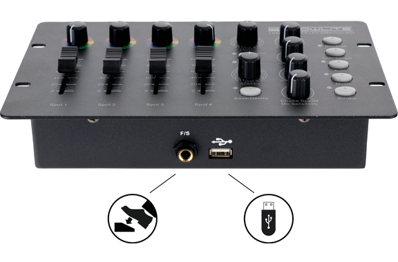Algam Lighting LAL PAR-410-QUAD Lichtanlage Set image 9