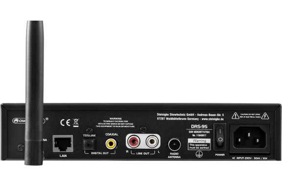 Omnitronic DRS-95 Internet Radio with DAB+ and Bluetooth image 9
