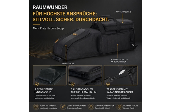 Lechgold Lightcase for Bassoon image 9