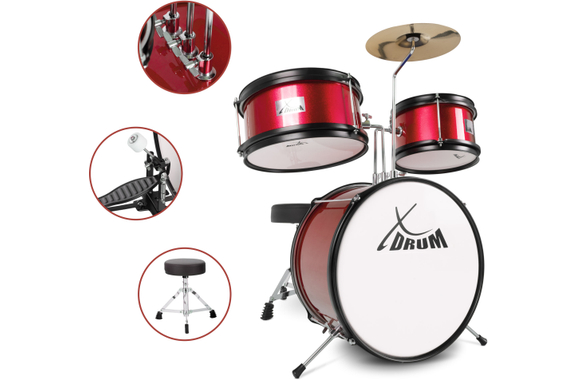 Batterie XDrum Junior KIDS incl. École Rouge image 9