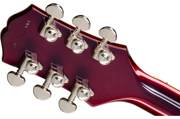 Epiphone Futura Les Paul Custom Midnight Ember Shift image 9