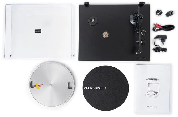 Vulkkano TD10 Tocadiscos Negro image 9
