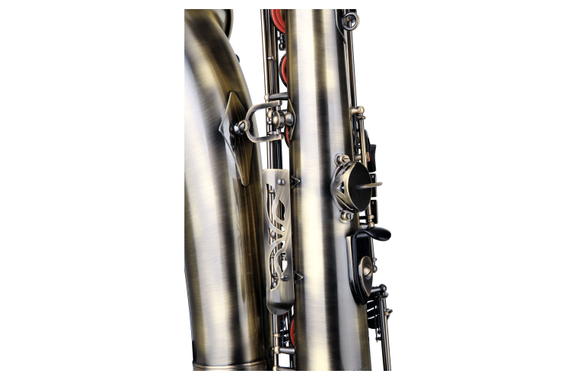 Classic Cantabile Winds TS-450 Antique Yellow Tenorsaxofoon ESM Set image 9