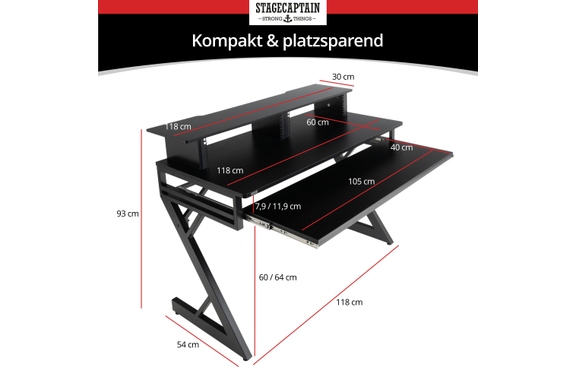 Stagecaptain ST-120 Table de Studio image 9
