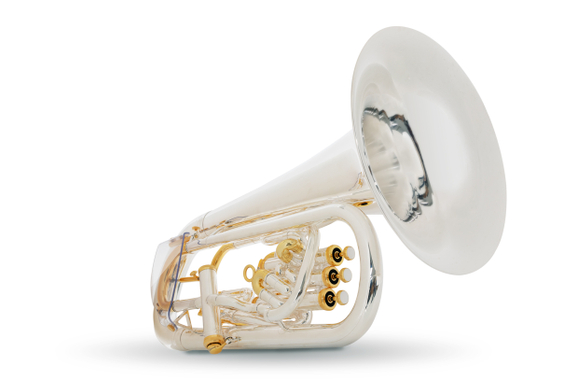 Lechgold Deluxe EU-310S Euphonium verzilverd Deluxe Set image 9