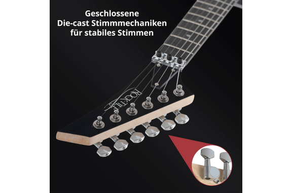 Rocktile MG-3013 Blade Guitarra Eléctrica Black image 9