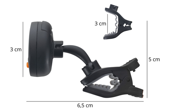 Classic Cantabile T-36 Mini-Multi-Color Clip Tuner image 9