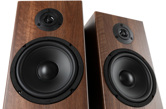 McGrey BSS-265 BR Enceintes Bibliothèque HiFi 6,5" Paire Marron 2x 40W RMS image 9