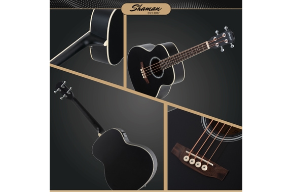 Shaman ABM4-50E-BK Basse Acoustique Noire image 9