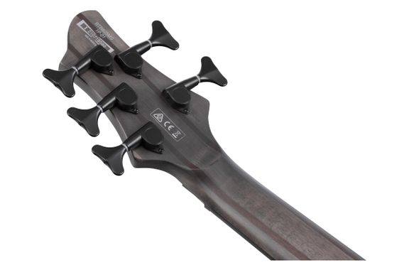 Ibanez BTB805MS-TGF Electric Bass Transparent Grey Flat image 9