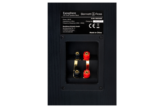 Bennett & Ross Exosphere HiFi Standlautsprecher Paar schwarz 2x 200W RMS  - Retoure (Zustand: sehr gut) image 9