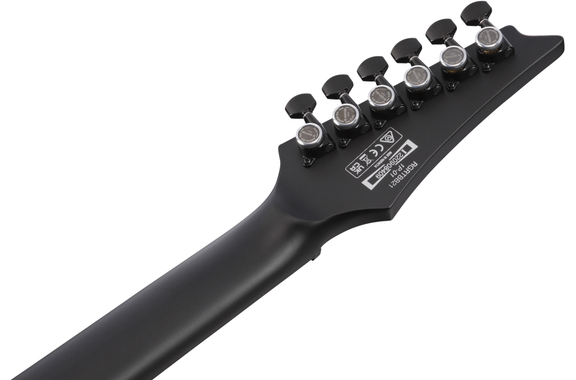 Ibanez RGRTBB21-BKF Iron Label Baritone Black Flat image 9