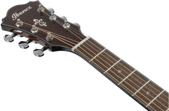 Ibanez AE160-VMS Vintage Mahogany Sunburst image 9