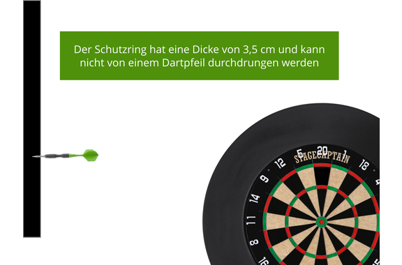 Stagecaptain DBS-1715C BullsEye Champion Dartscheibe Compleet Set image 9