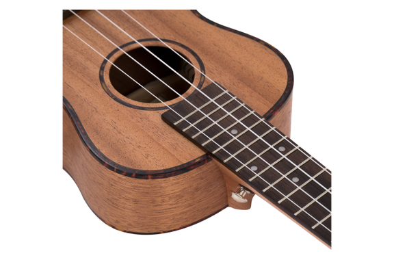 Cascha Premium Concert Mahogany Left-Handed Ukulele Set image 9