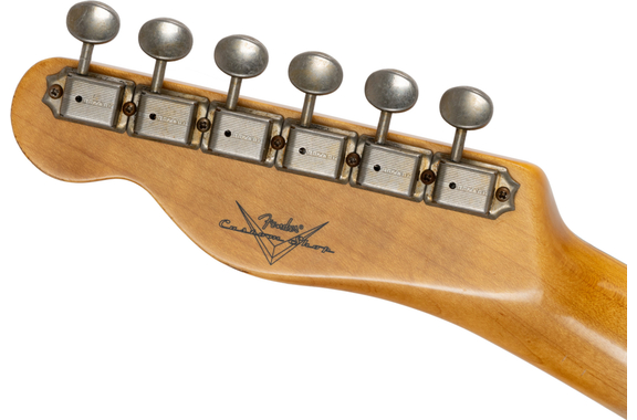Fender Custom Shop 1963 Telecaster Relic Aged Lake Placid Blue image 9