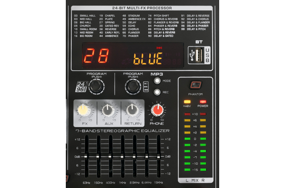 Pronomic Powermake 800 Powermixer con Microfoni Wireless image 9