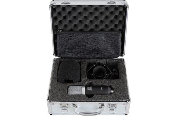 Pronomic CM-22 Microfono a Condensatore a Grande Membrana incl. Supporto Antivibrazione & Paravento image 9