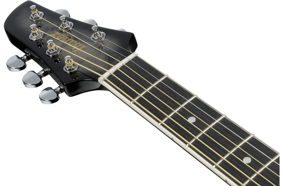 Ibanez TCY10PA-CBS Westerngitaar Transparent Brown Black Burst High Gloss image 9