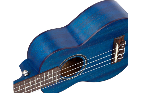 Cascha 2266 Premium Mahogany Soprano Ukulele Bundle Blue image 9