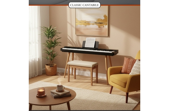 Classic Cantabile SP-316 Stage Piano Negro image 9
