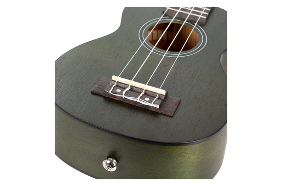 Set de Ukelele Soprano Cascha Premium Caoba Verde image 9