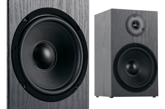 McGrey BSS-265 BK 6,5" HiFi Regallautsprecher Paar Schwarz 2x 40W RMS image 9
