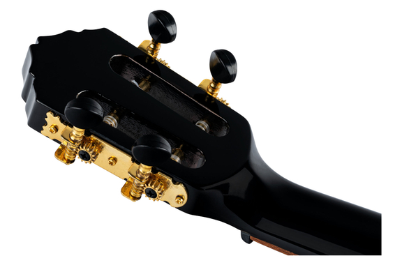 Ortega Onyx Series Ukulélé Concert Tout Noir Brillant Set image 9