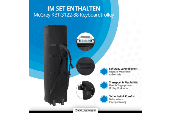 McGrey SK-88 Keyboard Super Kit Trolly Set image 9
