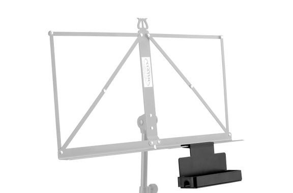 Classic Cantabile 100 Muziekstandaard Medium Wit Set incl. Opbergbox image 9