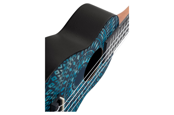 Ortega K2SS-BKC Keiki Superscale Ukulele Pack Blue Kaleidoscope image 9