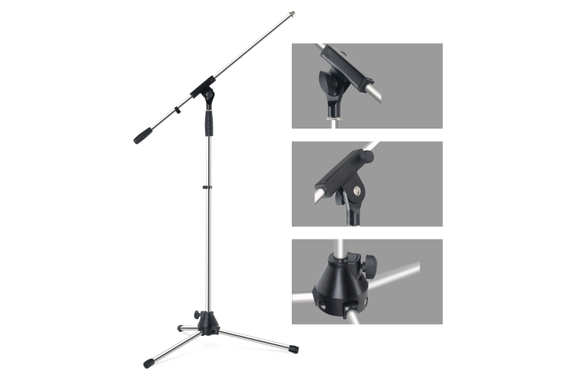 Pronomic Mikrofonständer MS-25C Pro Chrom image 9