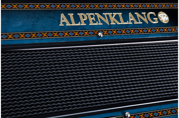 Alpenklang Pro acordeón IV 96 M Shadow Blue image 9