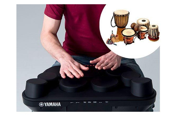 Set de Batería Electrónica Yamaha DD-75 incl. Soporte para Caja y Fuente de Alimentación image 9
