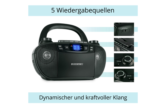 McGrey CDB-1016 Boombox with Cassette image 9