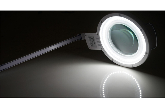 Showlite LL-6085 D LED Lupenleuchte 60 x SMD-LED 8W 5 Dioptrien  - Retoure (Zustand: sehr gut) image 9