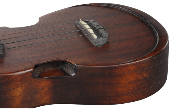 Ibanez AUC14-OV Ukulélé Concert Open Pore Violin Sunburst image 9