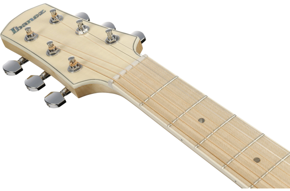 Ibanez AAD77M1E-OAW Westerngitaar Open Pore Antique White image 9