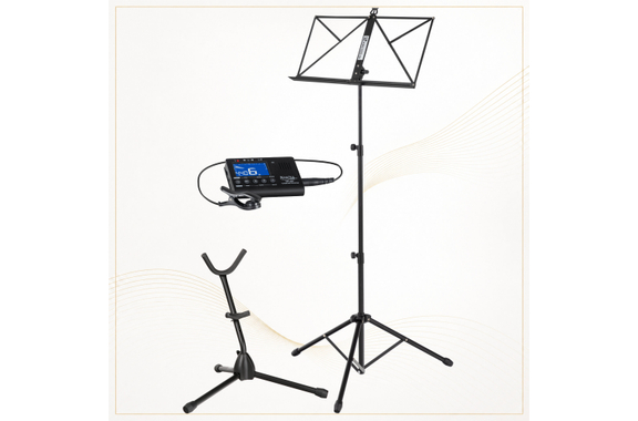 Classic Cantabile Winds AS-450 Brushed Eb Alto Saxophone Set image 9