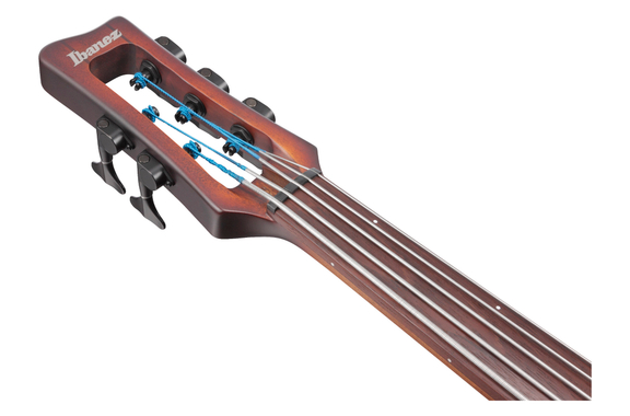 Ibanez UB805-MOB Upright E-Bass Mahogany Oil Burst image 9