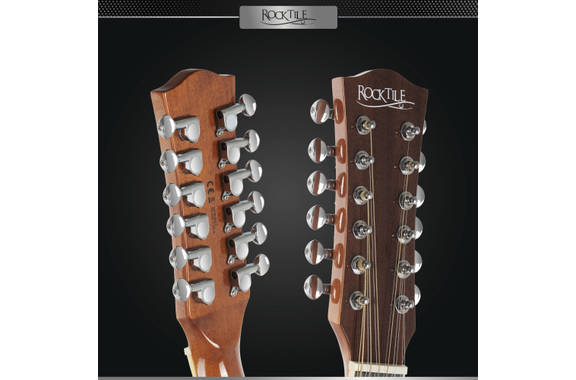 Rocktile WSD12-50C-NT Guitare Folk Naturel image 9