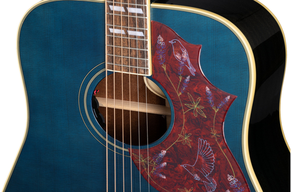 Epiphone Miranda Lambert Bluebird Studio Bluebonnet image 9