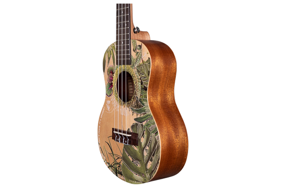Cascha Art Series Tenor Ukulele Leafy image 9