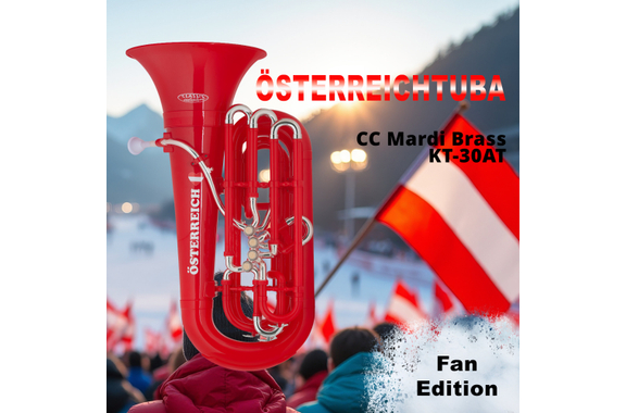 Classic Cantabile KT-30AT MardiBrass Tuba in Plastica Austria image 9
