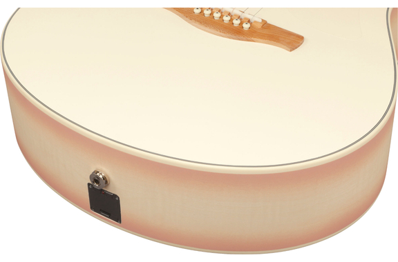 Ibanez AAM370M2E-APF Transparent Antique White Peach Fuzz image 9